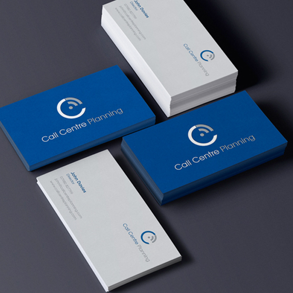 Call Centre Planning Business Card Design