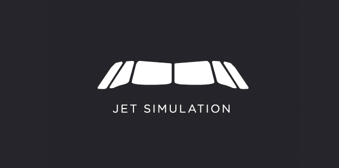 Jet Simulation Brand Identity